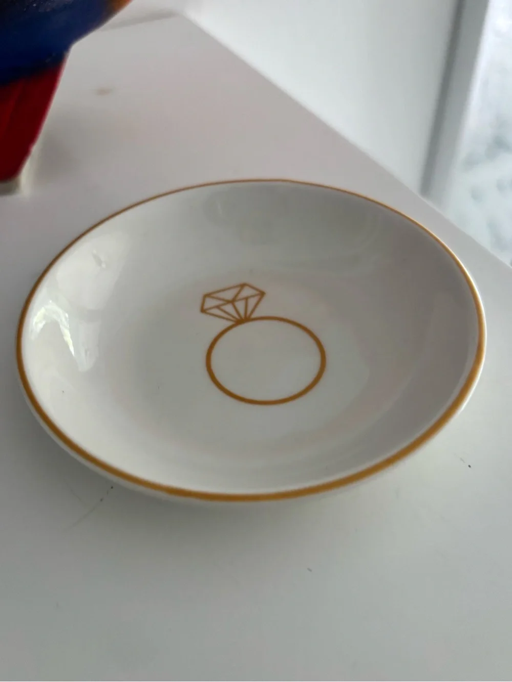 ESSENTIAL 🤩 Trinket Dish with Gold Ring Motif | NEW!
